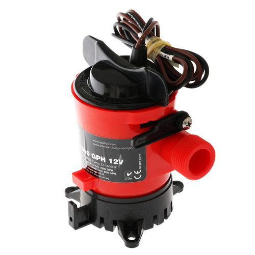 Cartridge Bilge Pump Johnson Pumps 32903 with Dura-Port - 1000 GPH, Black
