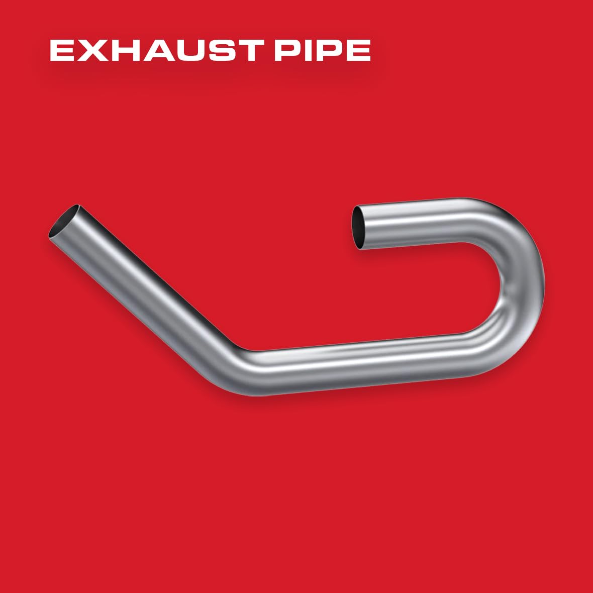 MBRP 2.5" Aluminized Dual Bend Pipe 45˚ and 90˚ MB2026