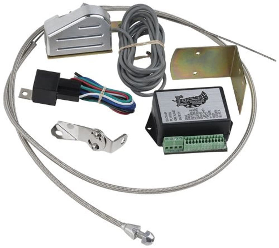 Cable Operated Lokar CINB-1760 Vertical Round LED Boot Indicator with Boot Indicator for GM 200-4R