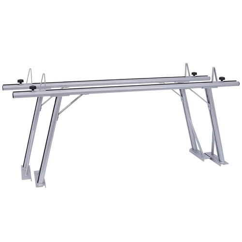 Malone TradeSport Pickup Truck Rack fits 24" - 96" Width Truck Beds | Includes Track and Universal Mounts | Adjustable Width | 800 lb Load Capacity | Easy Drill Free Installation
