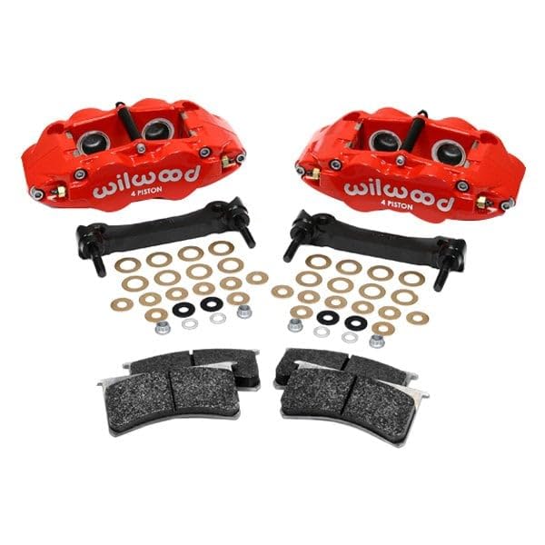 Rear Caliper & Bracket Kit FNSL4R - Red