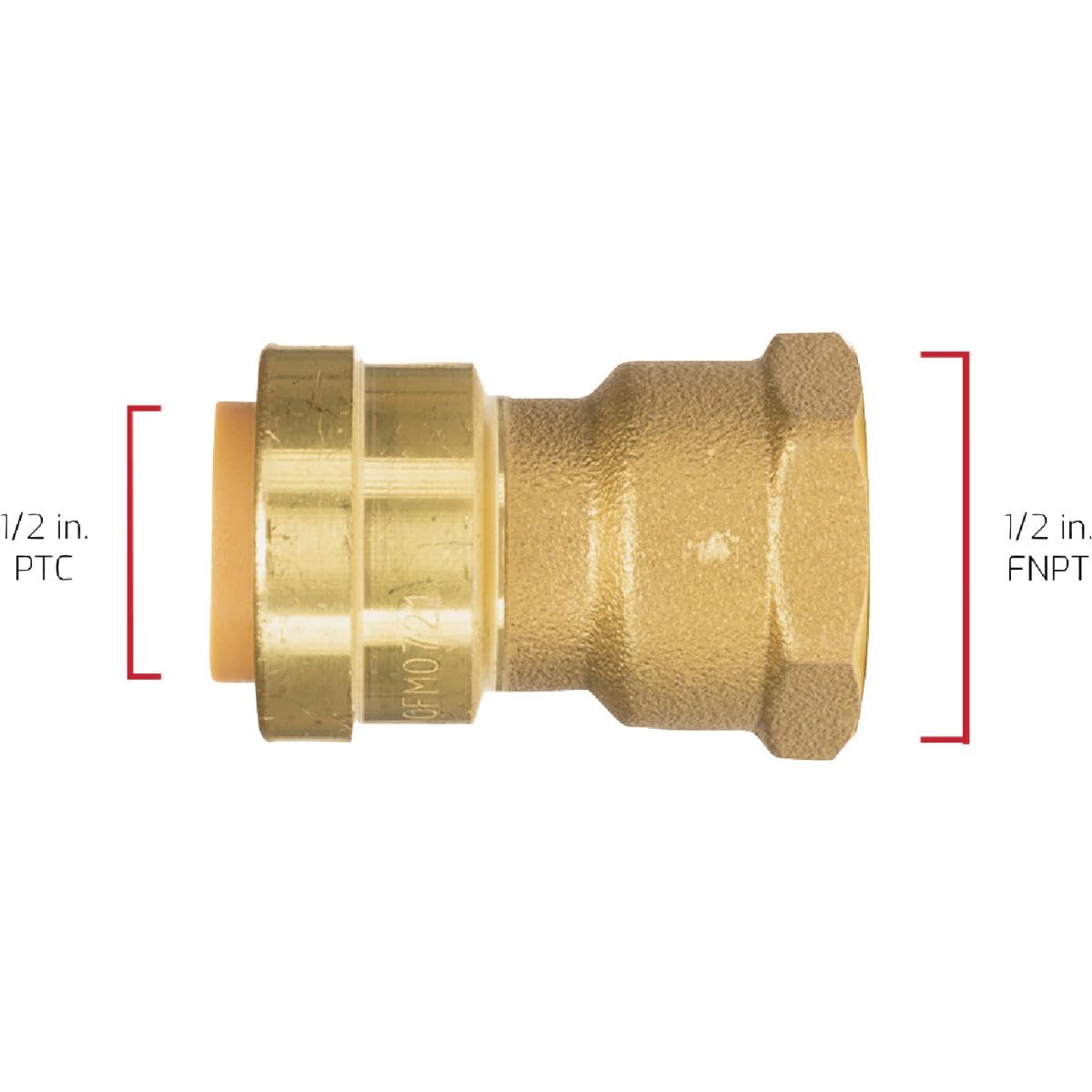 1/2"Probite Adptr X1/2fip Lf