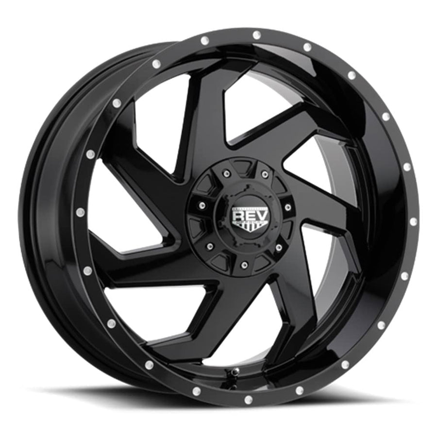 895 Series REV Wheels 895B-7903500 - 17x9-5 bs - 6x5.5/6x135 - Black