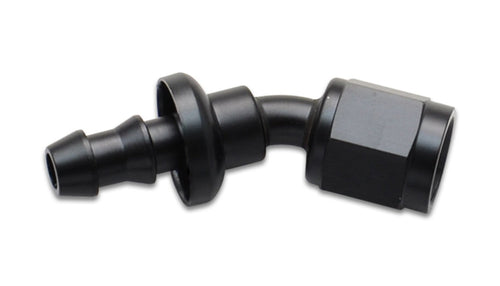 30 Degree Push-On Vibrant Performance Hose End Elbow Fitting; Size: -10An, 1 Pack
