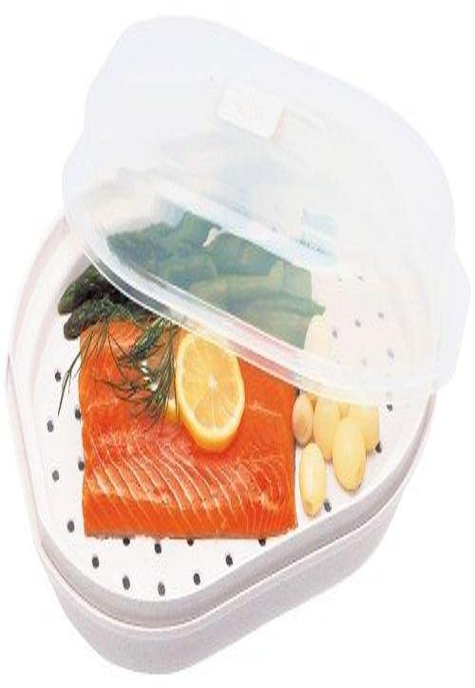 Microwavable Progressive International Fish & Veggie Steamer