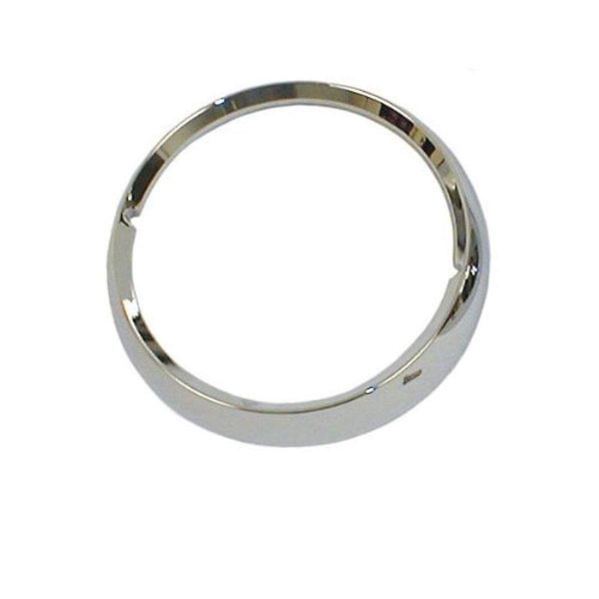 12419.03 | Omix-Ada Headlight Bezel, Chrome, Single | OE Reference: 5460087 | Fits 1972-1986 Jeep CJ