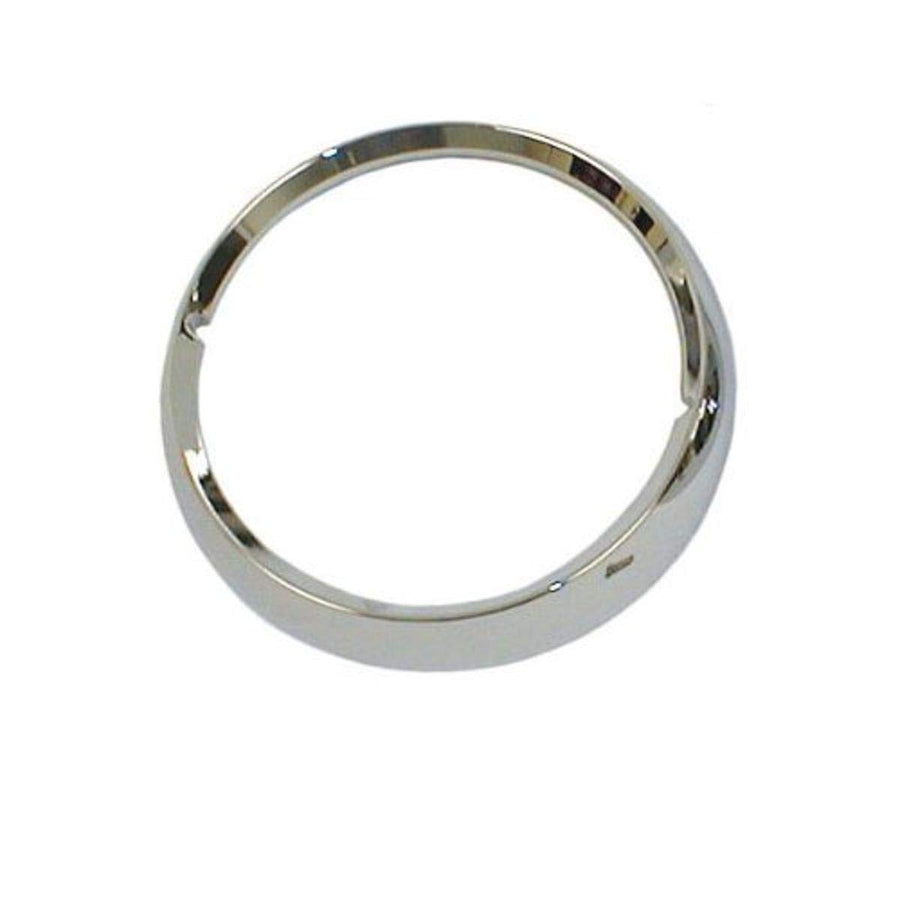 12419.03 | Omix-Ada Headlight Bezel, Chrome, Single | OE Reference: 5460087 | Fits 1972-1986 Jeep CJ