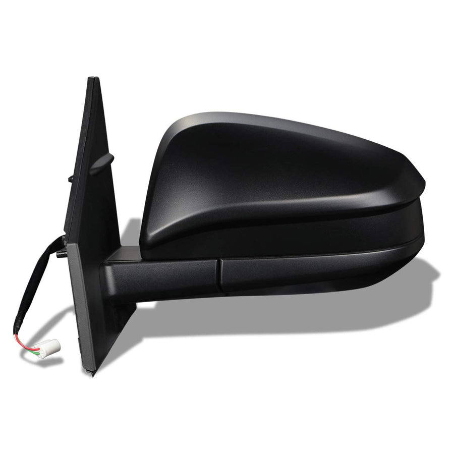 Auto Dynasty TO1320345 Powered+Spotter Glass OE Style Driver/Left Side View Door Mirror Compatible with Rav4 LE 16-18