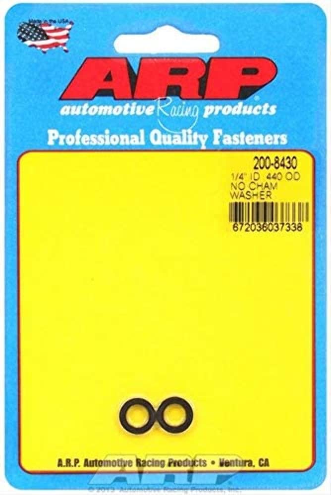 Chamfer Washer ARP (200-8430), Black