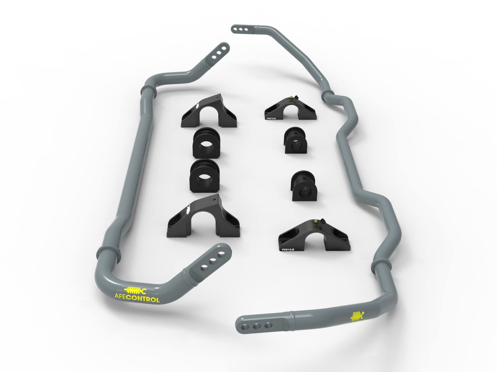 aFe Power Front and Rear CONTROL Sway Bar Set Gray Fit Tesla Model 3 18-23 AWD 440-901001-G