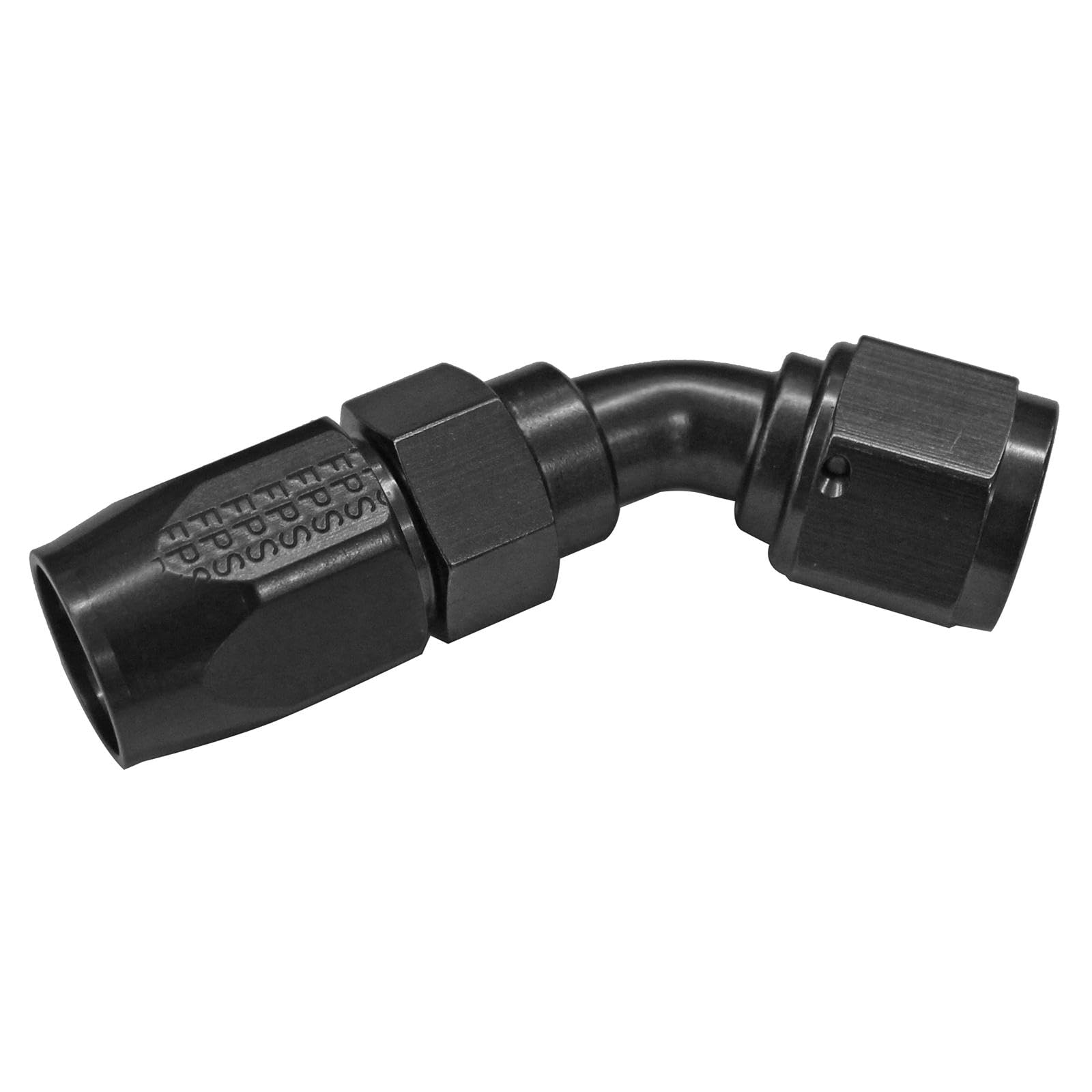 Power Flow Hose End - Black Fragola -12AN x 45 Degree