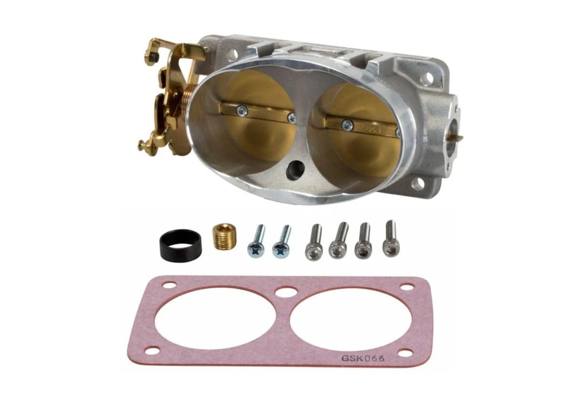 BBK 1705 Twin Throttle Body 62mm - High Flow Power Plus Series for Ford 4.6L- 4V Cobra/V-10/F-Series/Excursion Mach 1 and Bullitt