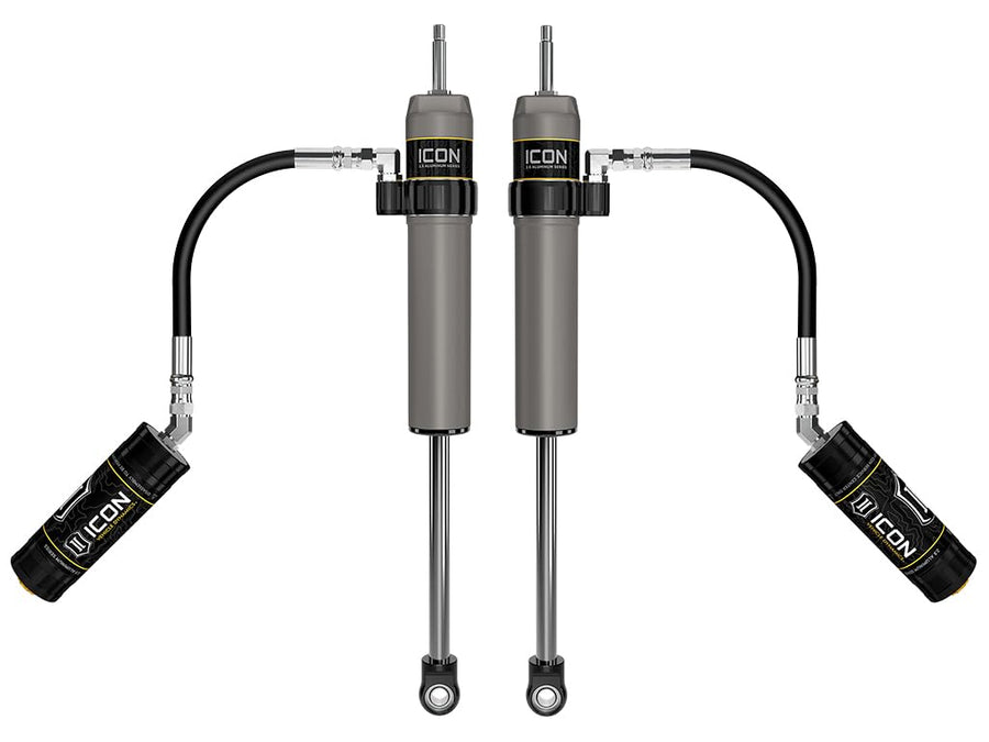 2024-2025 Toyota Tacoma ICON 57808P, 0-1" Lift, Rear, V.S. 2.5 Aluminum Series Shock Absorbers, Remote Reservoir, Pair
