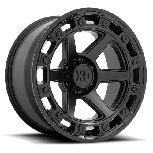 XD Wheels Xd862 Satin Black Wheel with Alloy Steel (17 x 9. inches /5 x 71 mm, 0 mm Offset) Raid