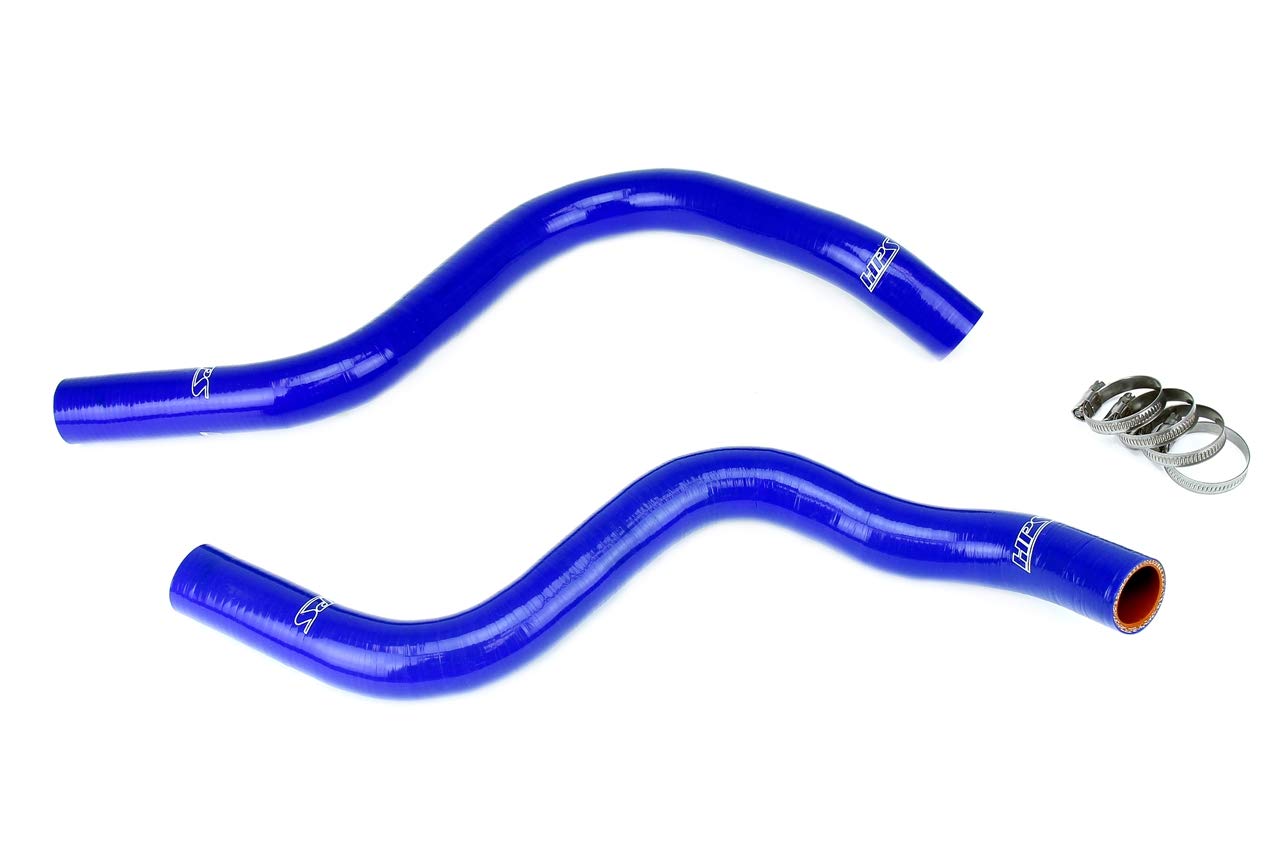 HPS Reinforced Blue Silicone Radiator Coolant Hose Kit 57-1817-BLUE