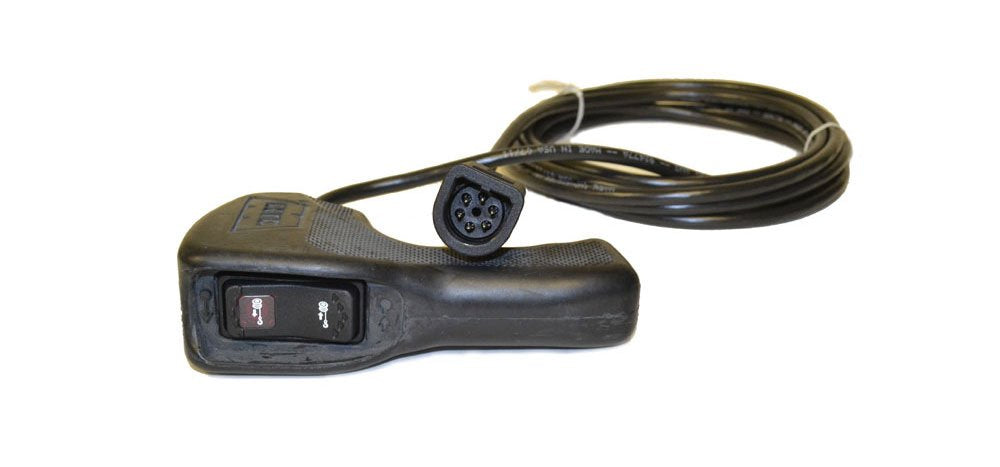 Plug-In WARN 83653 Hand Held Winch Remote Controller with 12' Connector Cable for PowerPlant Winches