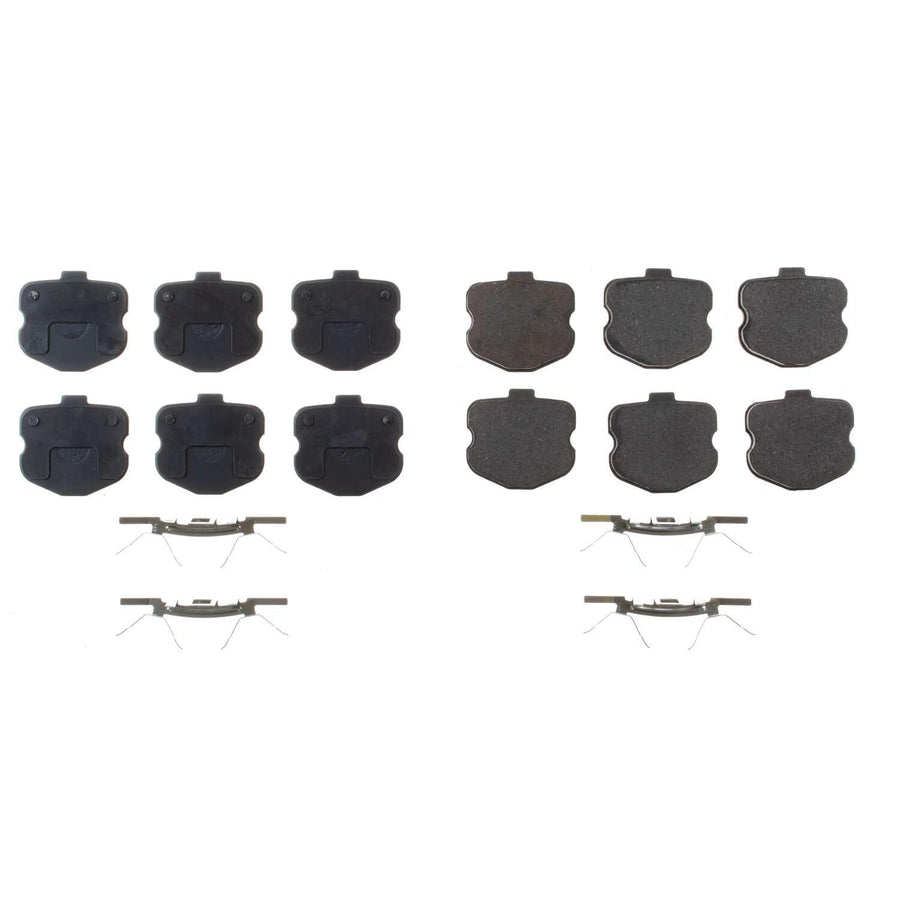 Power Stop Brake Kit Front For Chevrolet Corvette 2006-13 - Ceramic Brake Pads With Installation Hardware, 17-1185F