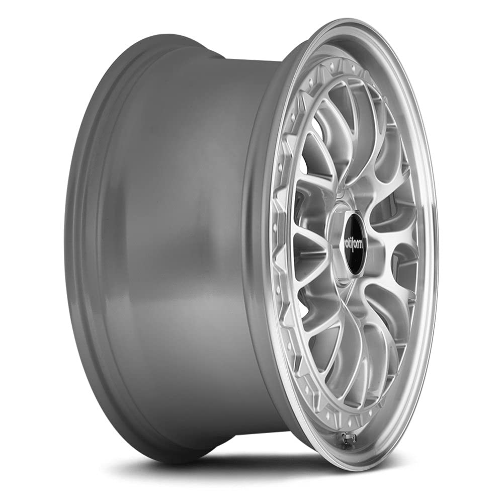 1PC Rotiform R155 19X10 5X112 GL-SLVR-MACH 35MM - R1551900F8+35