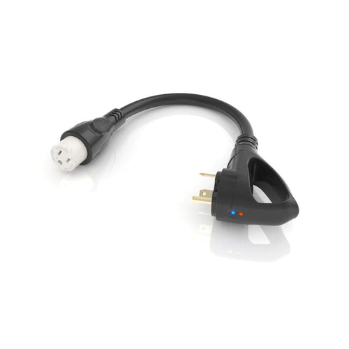 Furrion 30A to 15A RV Pigtail Adapter FP1530R-SB