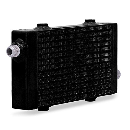 Mishimoto Black Universal Cross Flow Bar & Plate Oil Cooler, Small