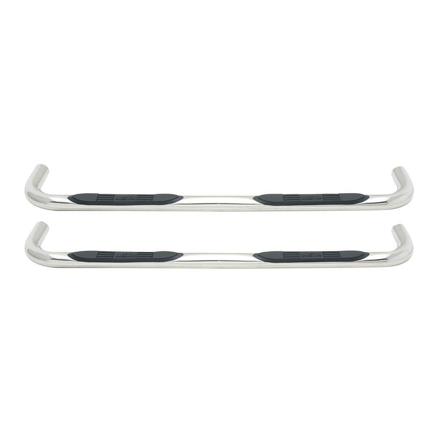 E-Series 23-2770 Westin 3 Round Nerf Bars fits 2005-2023 Tacoma Double Cab Polished Pair