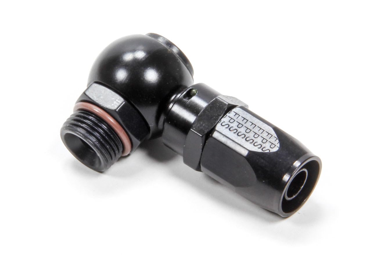 Fragola 100008#8 Performance Systems Straight Banjo Hose End Black