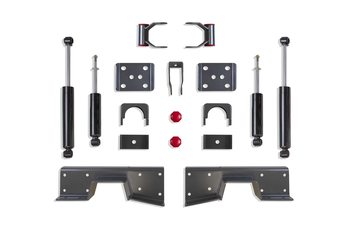 Lowering Kit MaxTrac 200950 Box 5 in. Drop Kit Incl. Rear Flip Kit Rear C-Notch Frame Support Rear Shock Angle Corrector Front And Rear Maxtrac Shocks Lowering Kit Box