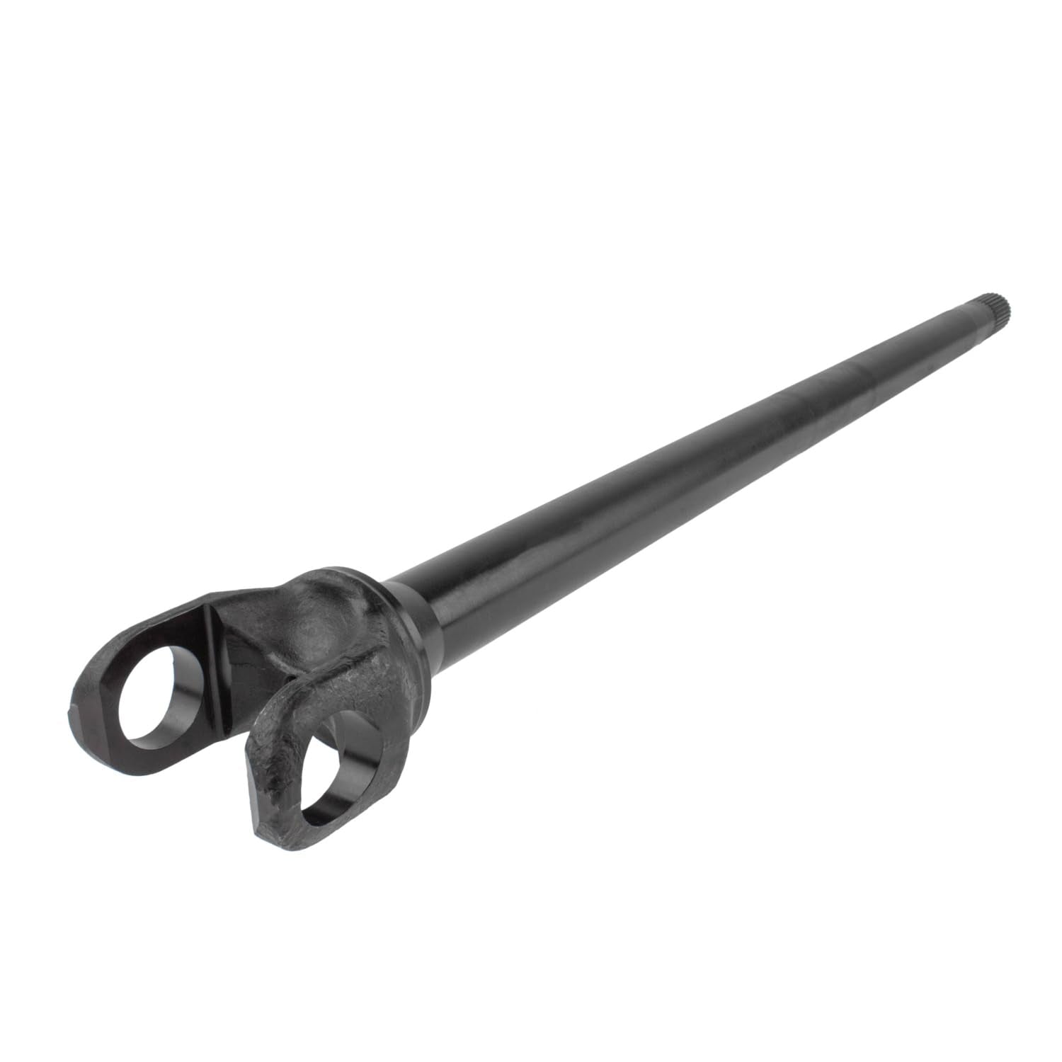 Drive Axle Shaft TEN Factory MG20114B – Right (Passenger) for Dana 44 Standard – 31.88" Length, 30 Spline, 4340 Chromoly – Uses 5-760X U-Joint – Fits 2003-2006 Jeep TJ, Wrangler – Black Oxide Finish