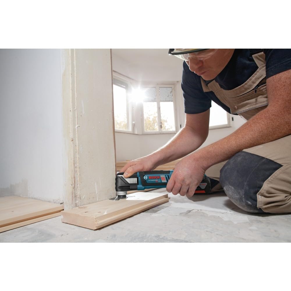 BOSCH 18V GOP18V-28N EC Brushless Oscillating Multi-Tool - Versatile, Compact Design with Enhanced Power With StarlockPlus For Quick-Change Technology (Bare Tool)