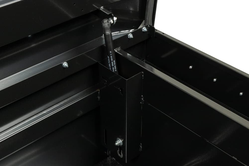 Saddle Weather Guard Truck Tool Box Steel Standard Gloss Black
