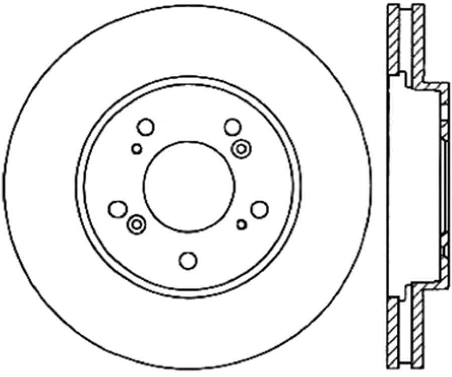 CryoStop Rotor Stoptech 120.40064CRY