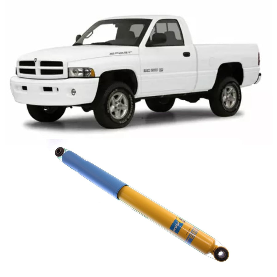 B6 4600 Bilstein Single Rear Suspension Shock Absorber Fits 1994 1997 1500 2500 3500 4WD - Consistent Fade Free Performance, Monotube Design