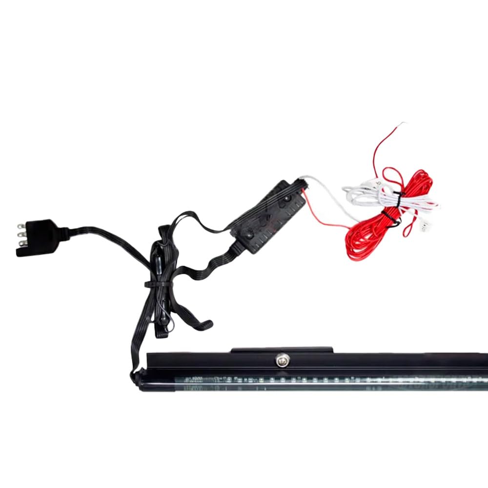 RECON - 60" Universal Fit Tailgate Light Bar High Power Running LED Lights with Scanning Amber Signals, Brake & Reverse Lights for Trucks & SUVS