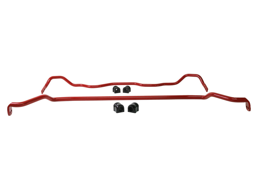 Nolathane Front (24mm) and Rear (20mm) Swaybar kit REV013.0026; fits Honda Civic 12-15