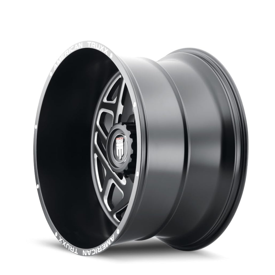 COSMOS-AT1904 AMERICAN TRUXX 22X12 8X180-44ET 124.2CB BLACK/MILLED