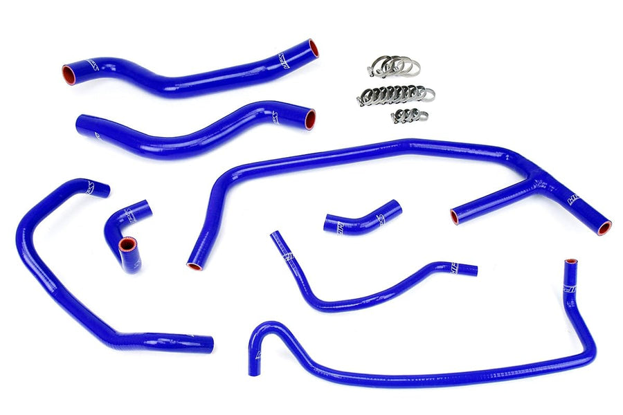 Silicone Radiator and Heater Hose Kit HPS 57-1452-BLUE Coolant