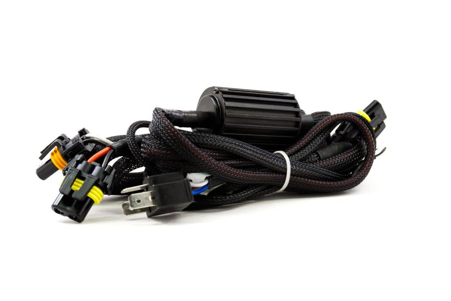 Morimoto Relay Harness Lighting: Motocycle Dual Output (H4) H181