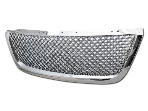 7148574 Armordillo USA Mesh Grille Fits 2007-2012 GMC Acadia-Chrome