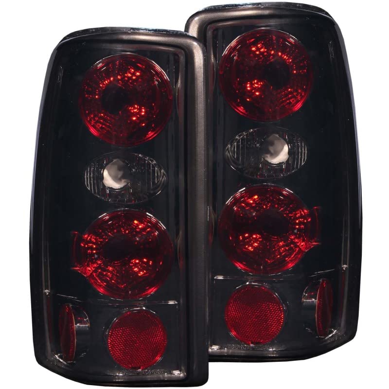 Chrome Euro Tail Light Set-Clear Lens ANZO USA 221178