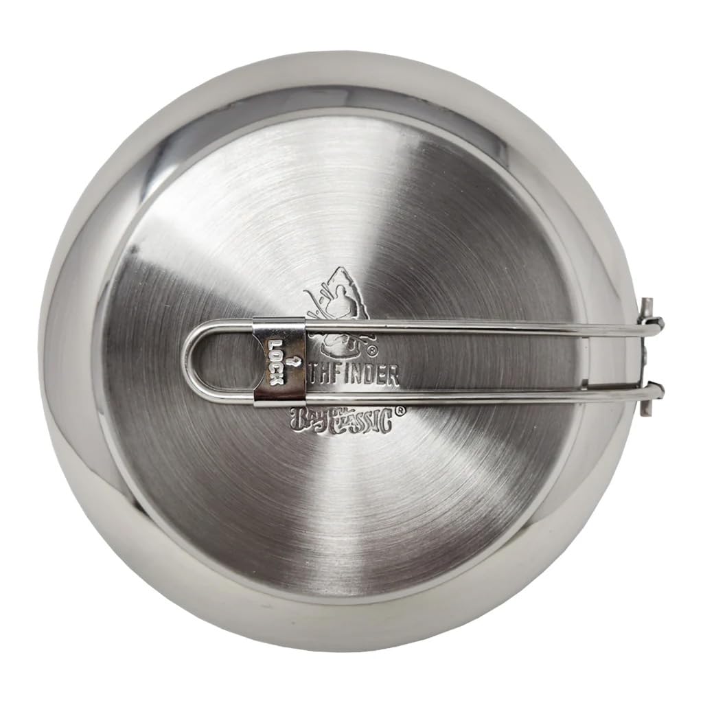 Stainless Steel The Pathfinder School Folding Skillet and Lid (10-Inch)