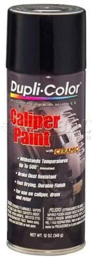 Caliper Dupli-Color Aerosol Paint Black 12 Oz. - Lot of 6