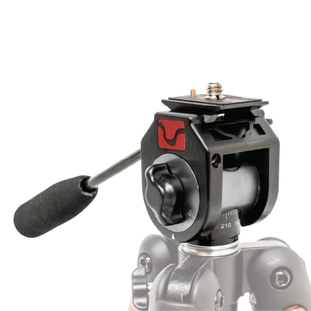 DeathGrip BOG Ultralite and Great Divide Head Combo with Durable Aluminum and Magnesium Construction, Universal Gun Rest, Quick Adjustment, and Ultra-Smooth Movement for Hunting, Shooting, and Outdoor