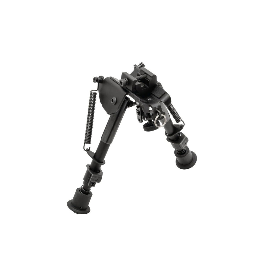 TruGlo All-Metal Tac Pod Adjustable Lightweight Versatile Durable Portable Rifle Bipod for Bench or Prone Shooting - Fixed Base, 9-13 in. Leg Length