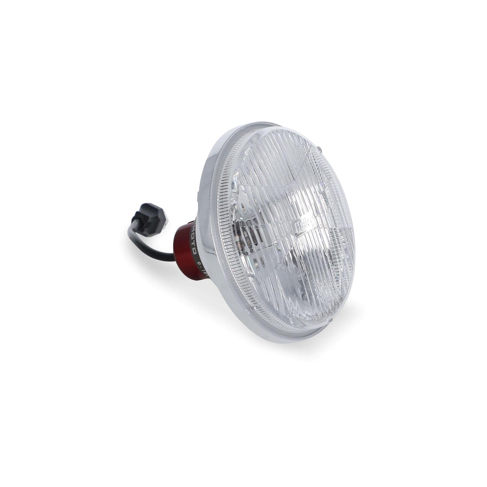 Holley LFRB145 RetroBright Hi/Low LED Headlight 5.75 in Modern White (5700K)