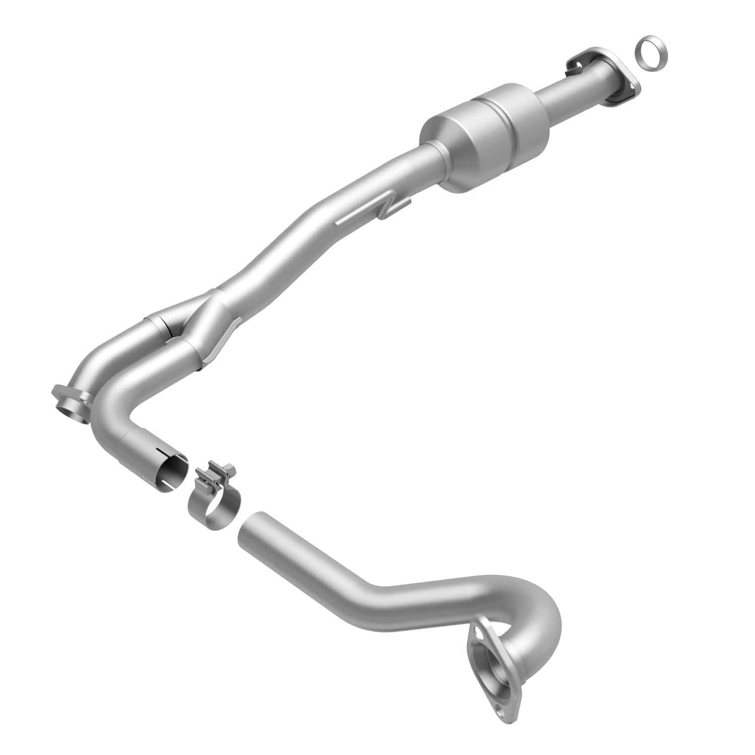 Large MagnaFlow Stainless Steel Direct Fit Catalytic Converter 93236