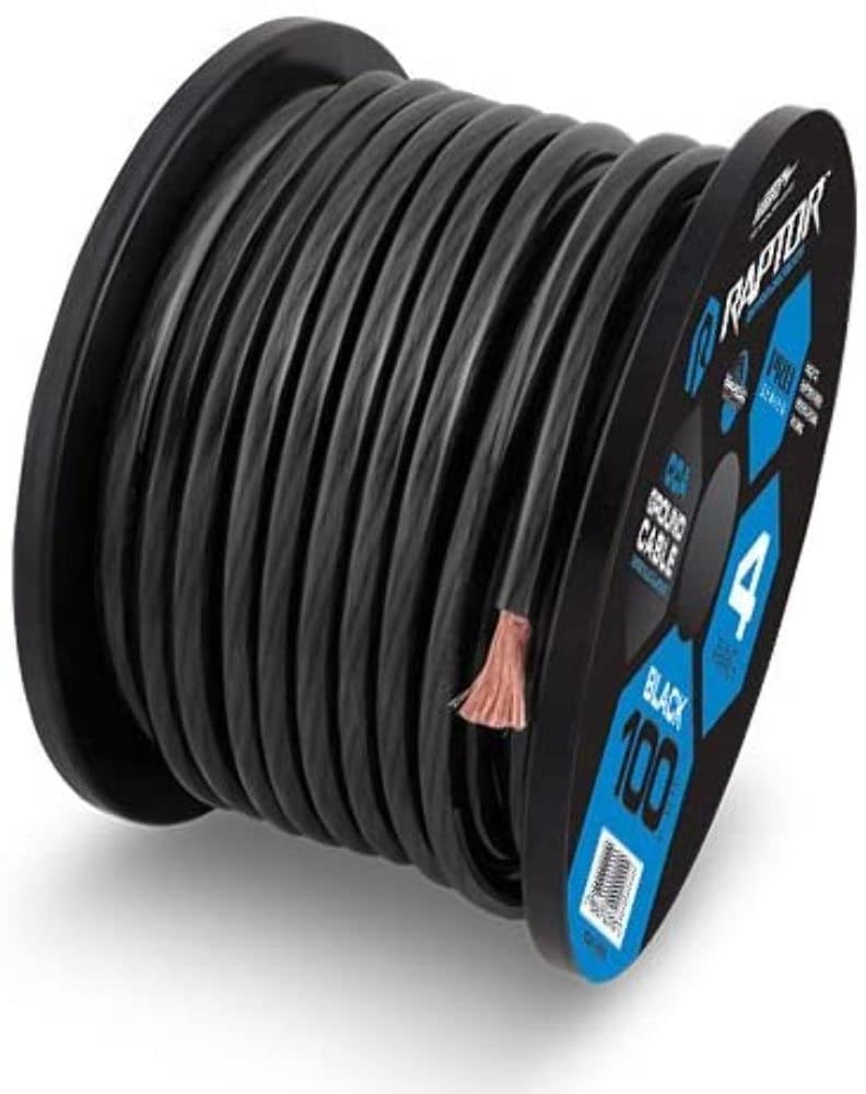 Black Raptor R4BK4-100 MID SERIES Power Cable