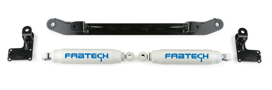 Dual Performance Steering Stabilizer Fabtech FTS21044BK for GM