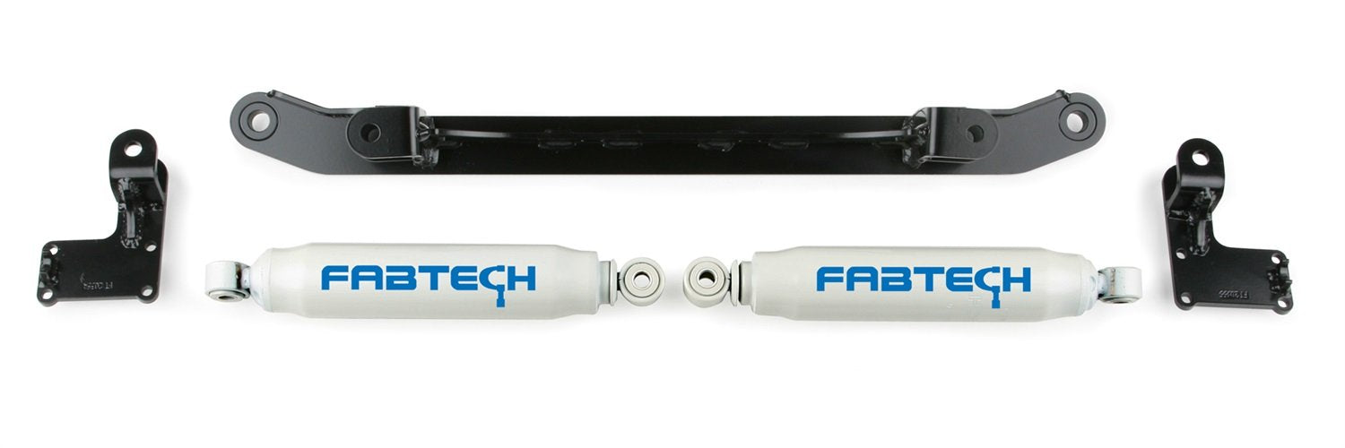 Dual Performance Steering Stabilizer Fabtech FTS21044BK for GM