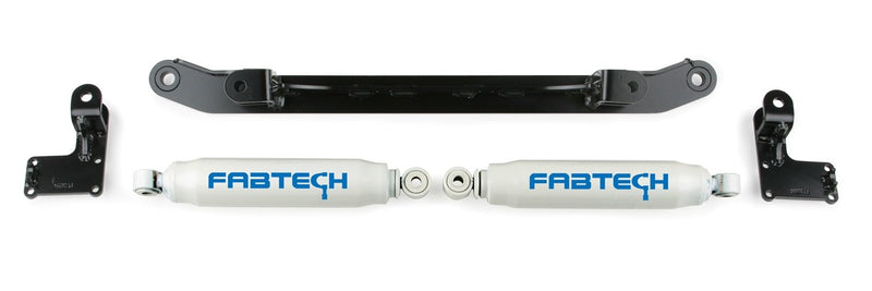 Dual Performance Steering Stabilizer Fabtech FTS21044BK for GM