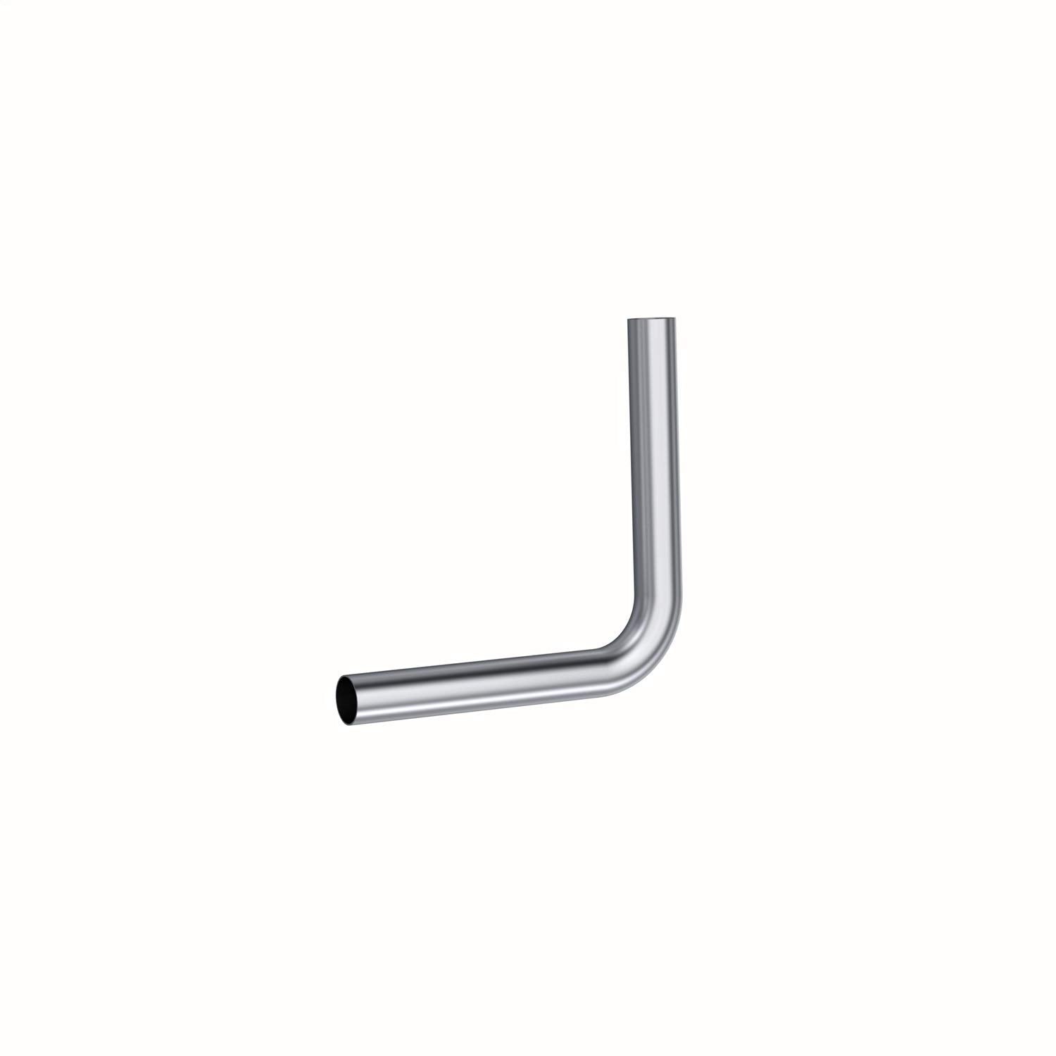 MBRP Pro Series MB1032 2" Diameter -90 Degrees Bend 12" Legs T304 Stainless Steel Smooth Mandrel Bend Pipe